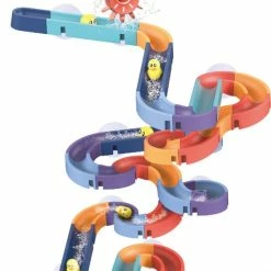SlideWay Toys® Glijbaan - 66-delige Speelset - Badspeeltjes & Badspeelgoed - Watertafel Knikkerbaan & Waterbaan - Vanaf 3 Jaar - Jongen En Meisje Waterspeelgoed - Cadeau En Kado Tip Kinderen -Aanbiedingen badspeelgoed Winkel 550x819 1