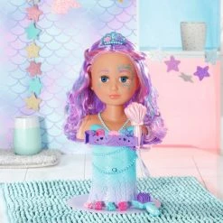 BABY Born Sister Stylinghoofd Zeemeermin - Kaphoofd -Aanbiedingen badspeelgoed Winkel 550x825 3